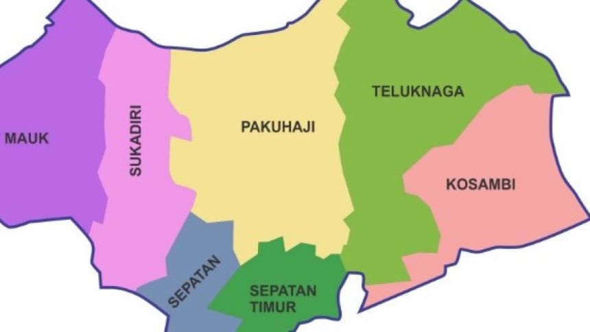 Wilayah Teluknaga, Kosambi, Pakuhaji, Sepatan, Sepatan Timur